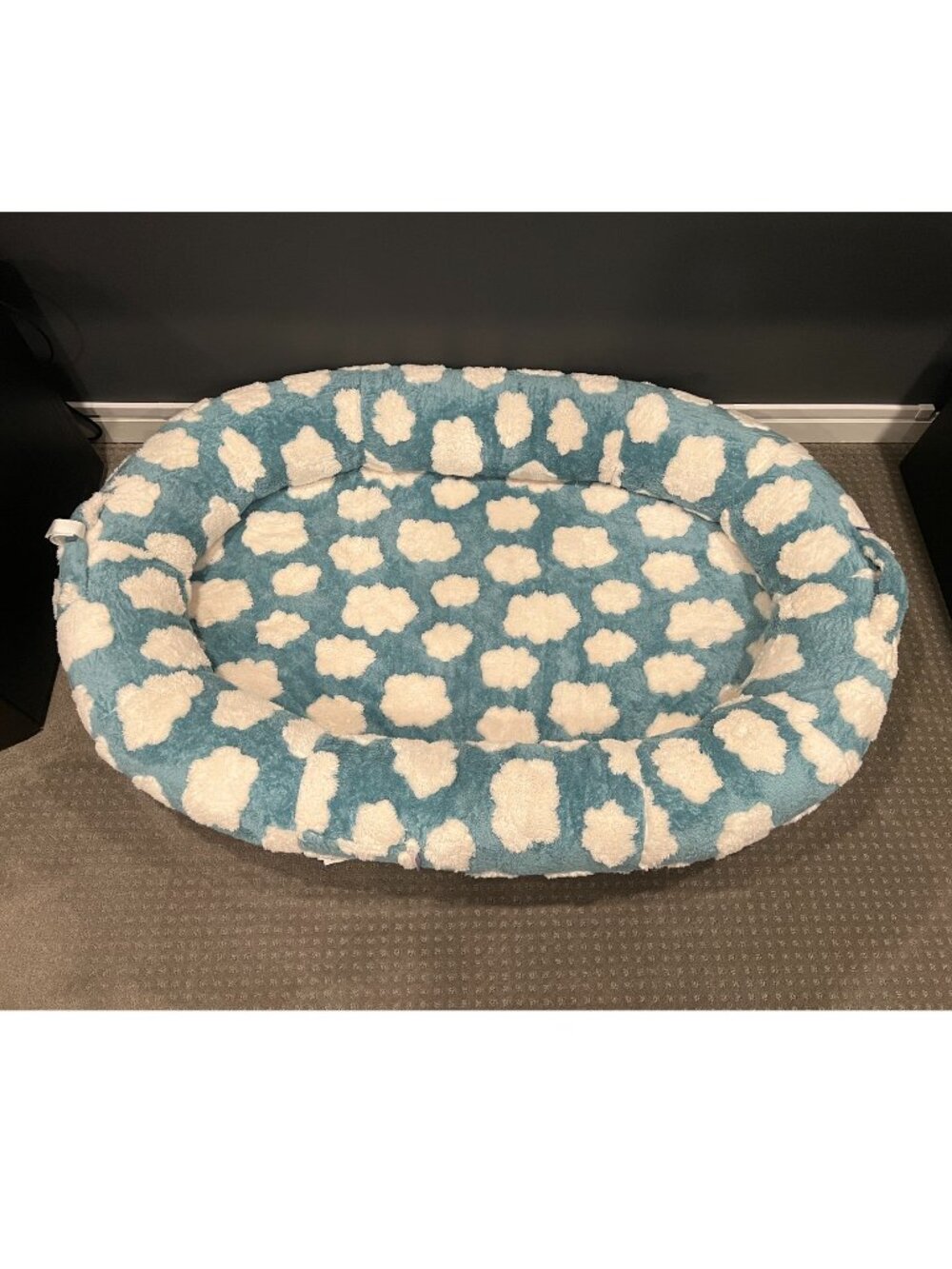 Lesure Pet Blue Cloud Dog Bed XXL 55"x37"x10"